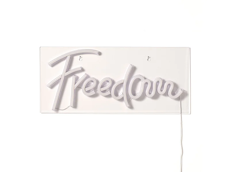 Escrita luminosa FREEDOM