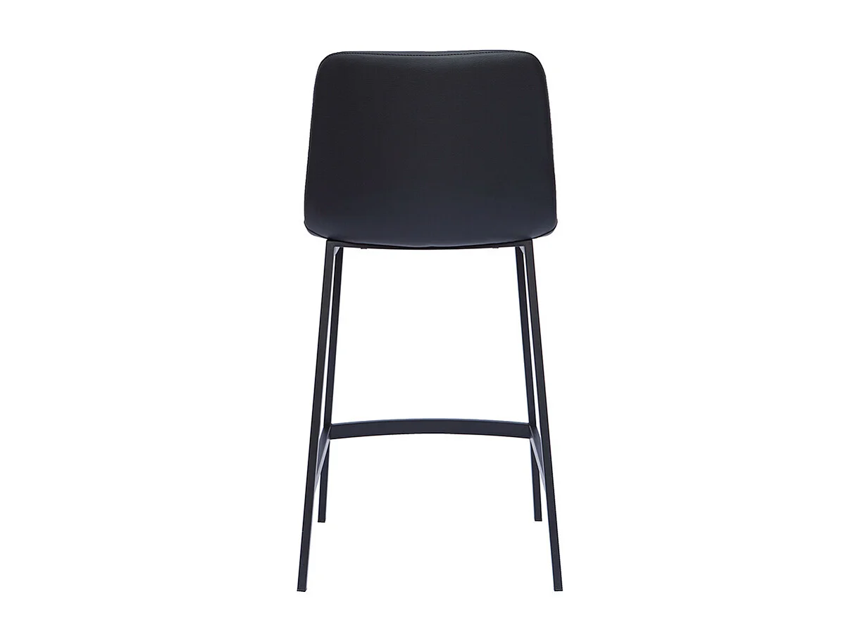 Sgabelli da bar design nero H66 cm (lotto di 2) ARSENE