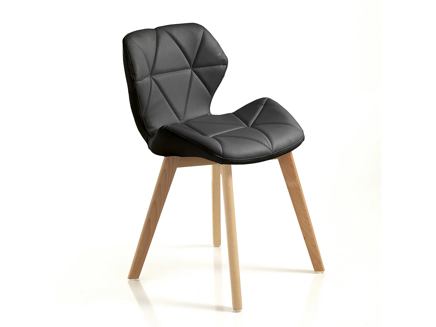 Set di 2 sedie SPARK BLACK