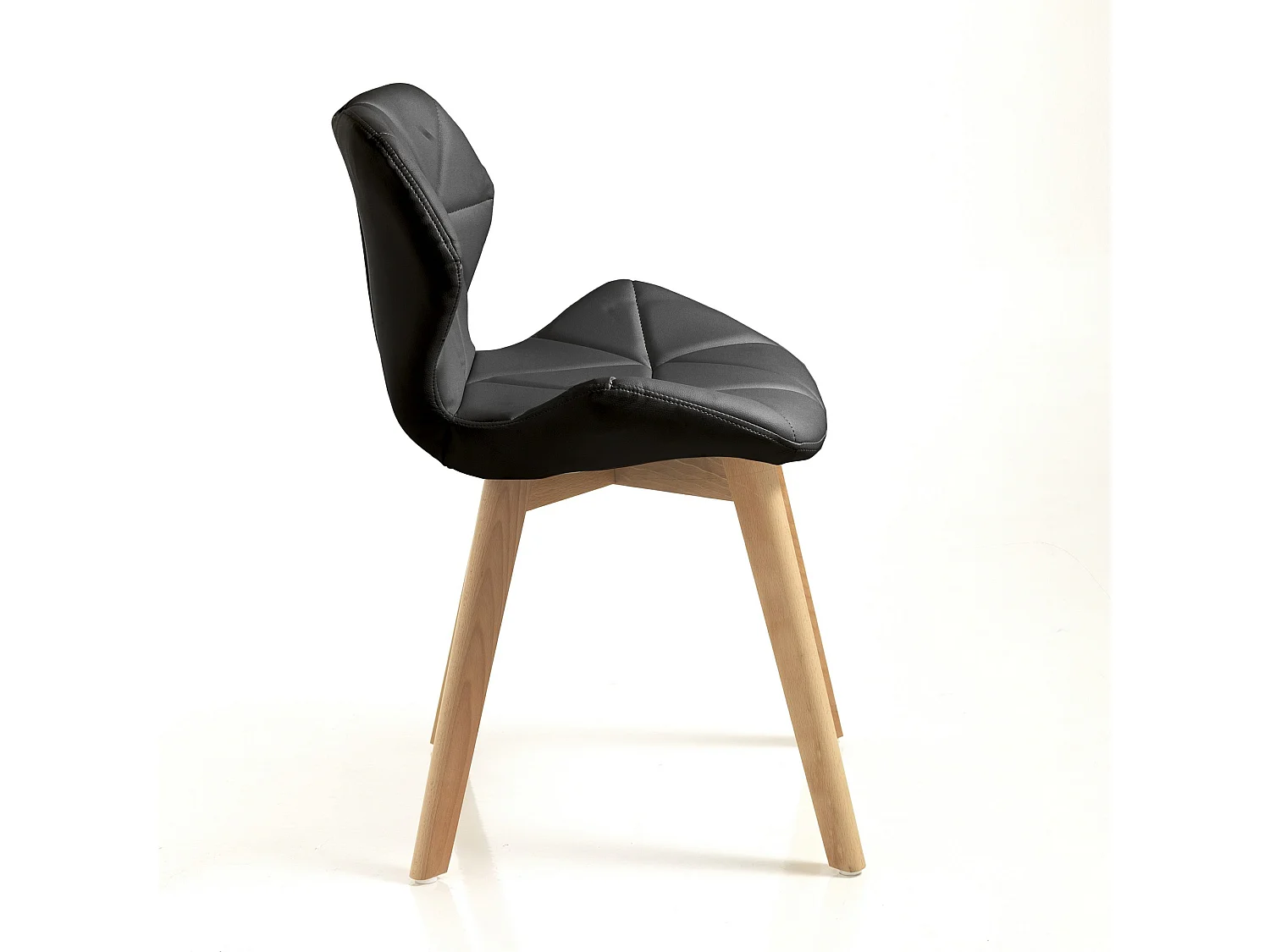 Set di 2 sedie SPARK BLACK