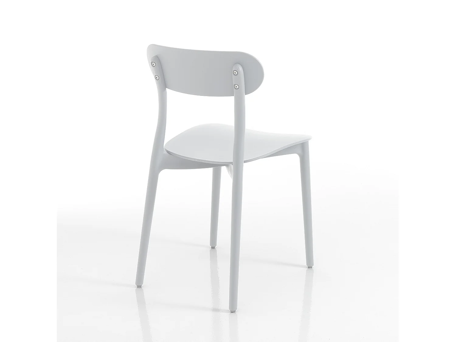 Set di 4 sedie da interno / esterno PEYTON WHITE