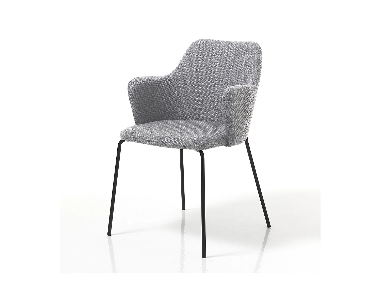 Lot de 2 chaises ROLY GREY