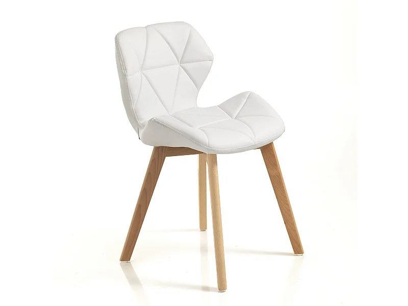 Lot de 2 chaises SPARK WHITE
