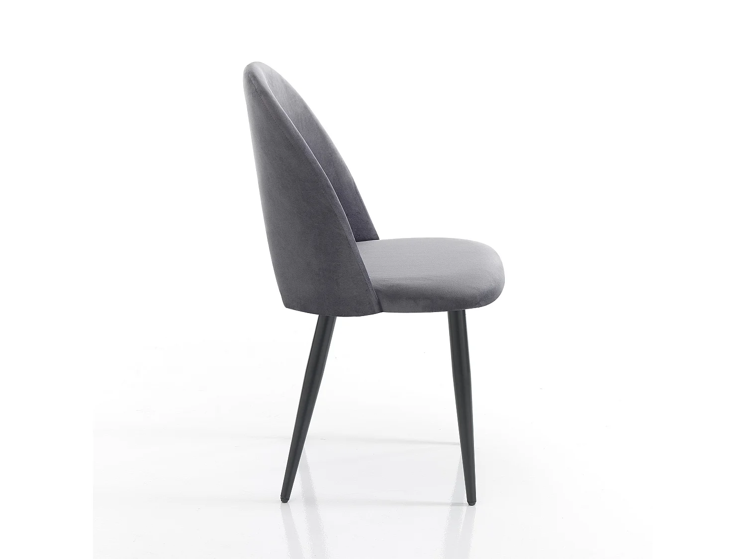 Lot de 4 chaises BOUNTY GREY