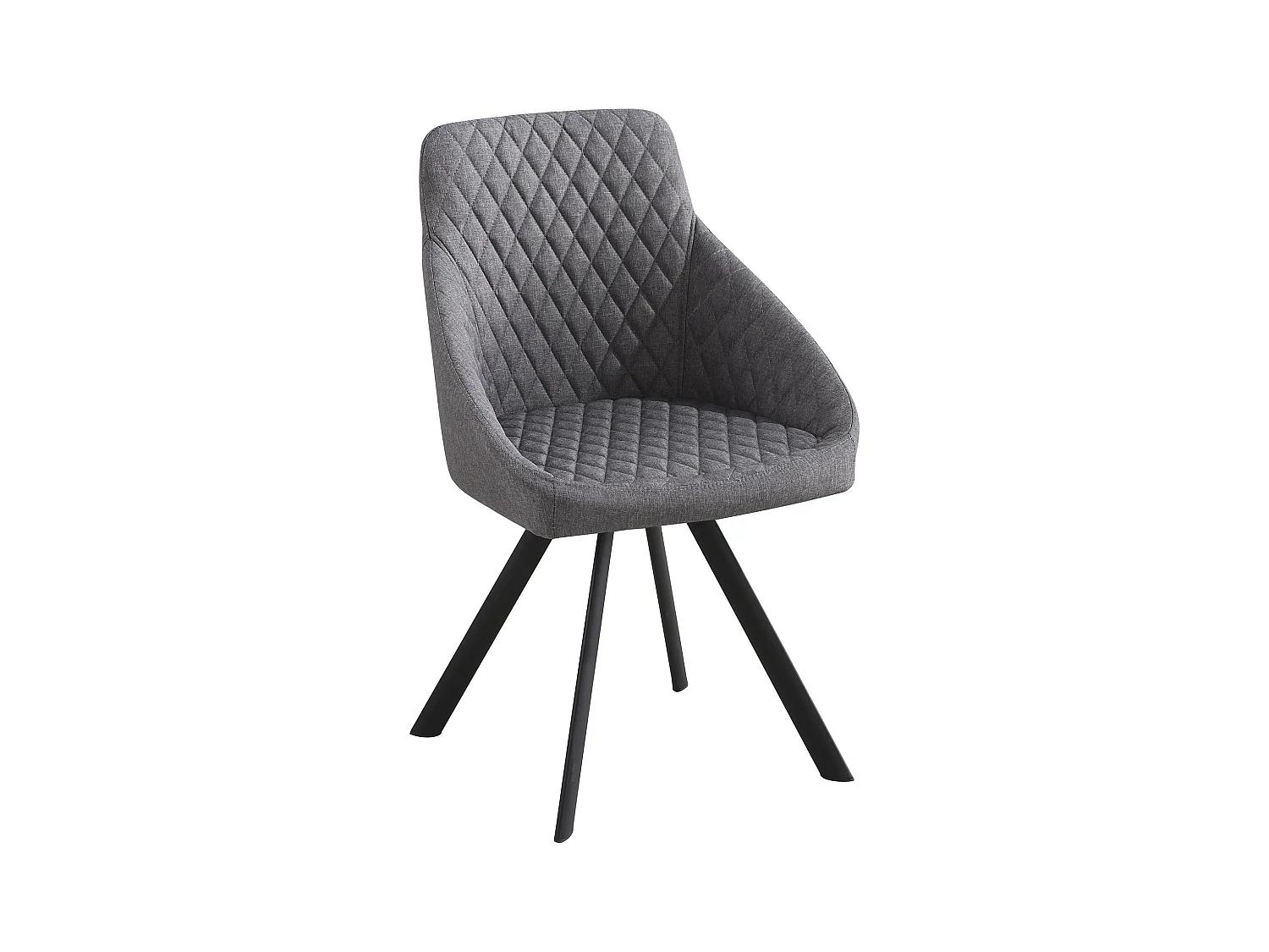 Lot de 4 chaises tapissée TALE GREY