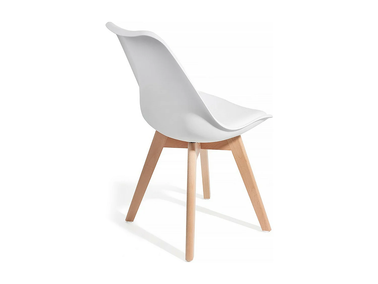 Set di 4 sedie SMART WHITE