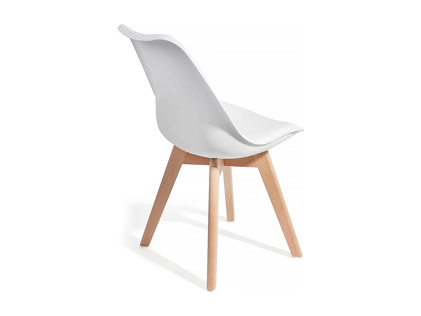 Set di 4 sedie SMART WHITE