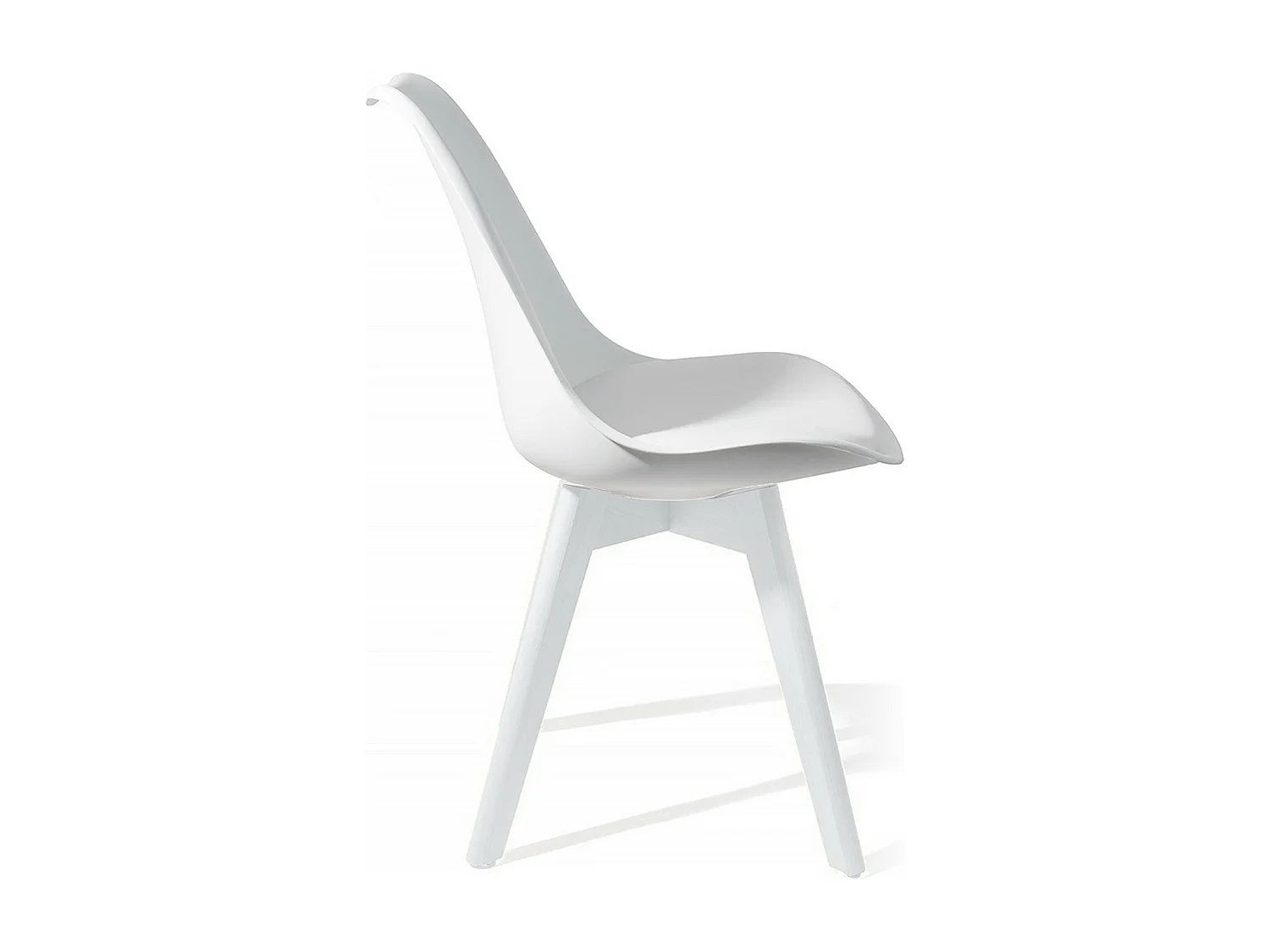 Set di 4 sedie SMART FULL WHITE