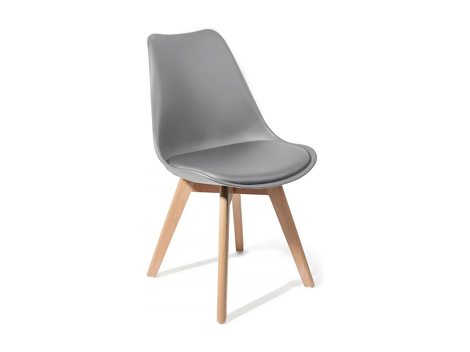 Set di 4 sedie SMART GREY