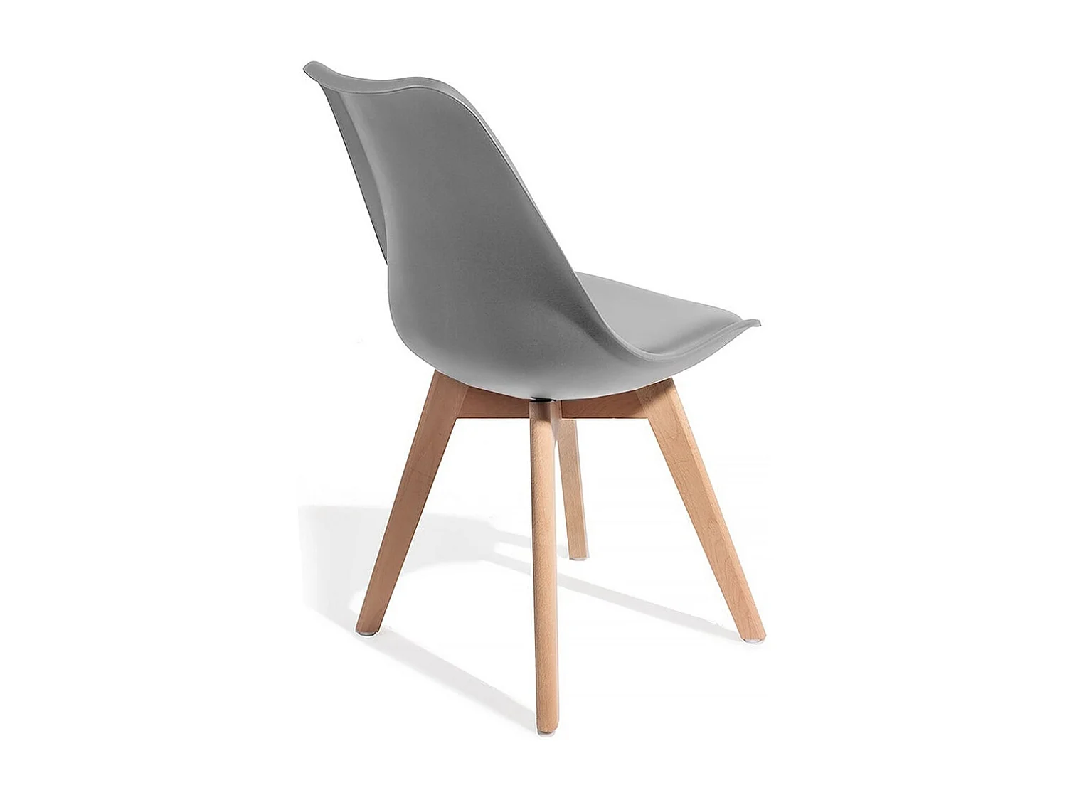Set di 4 sedie SMART GREY