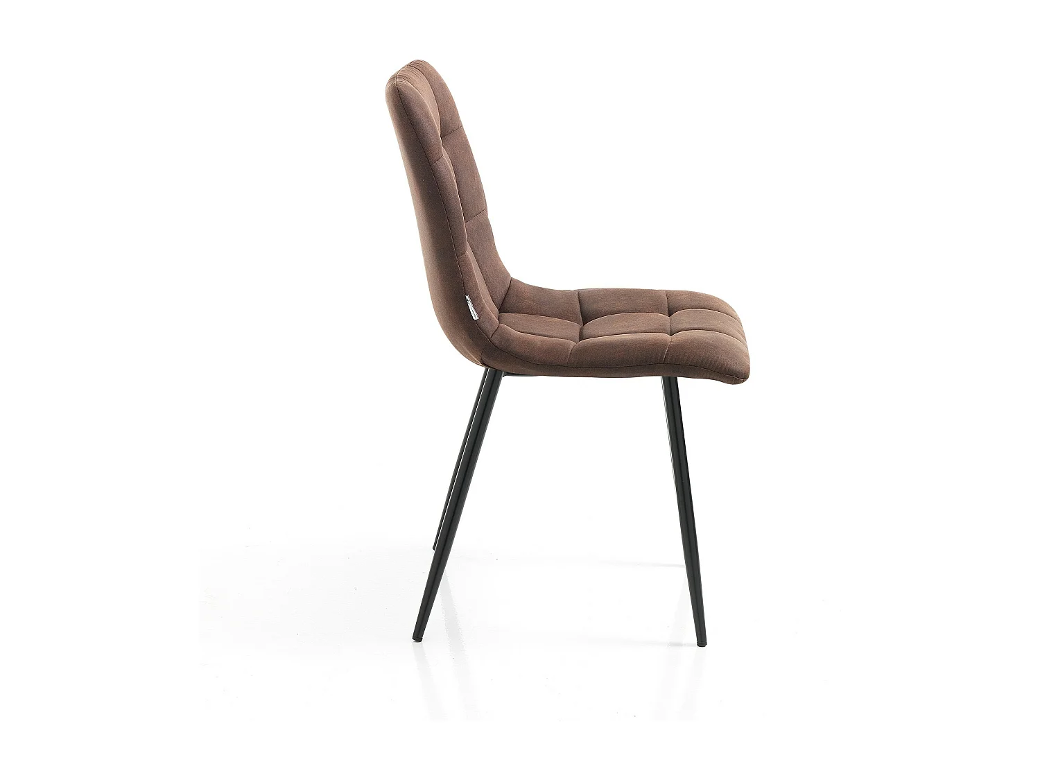 Lot de 4 chaises AMELIE OLD BROWN