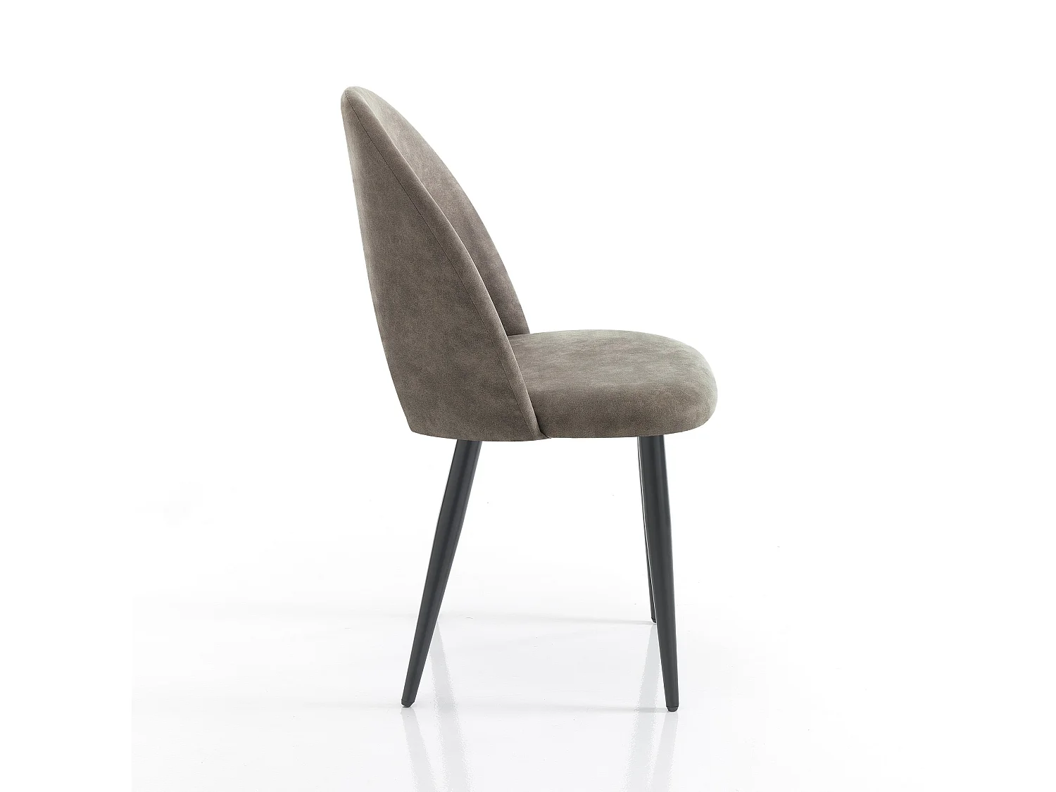 Lot de 4 chaises BOUNTY OLD GREY