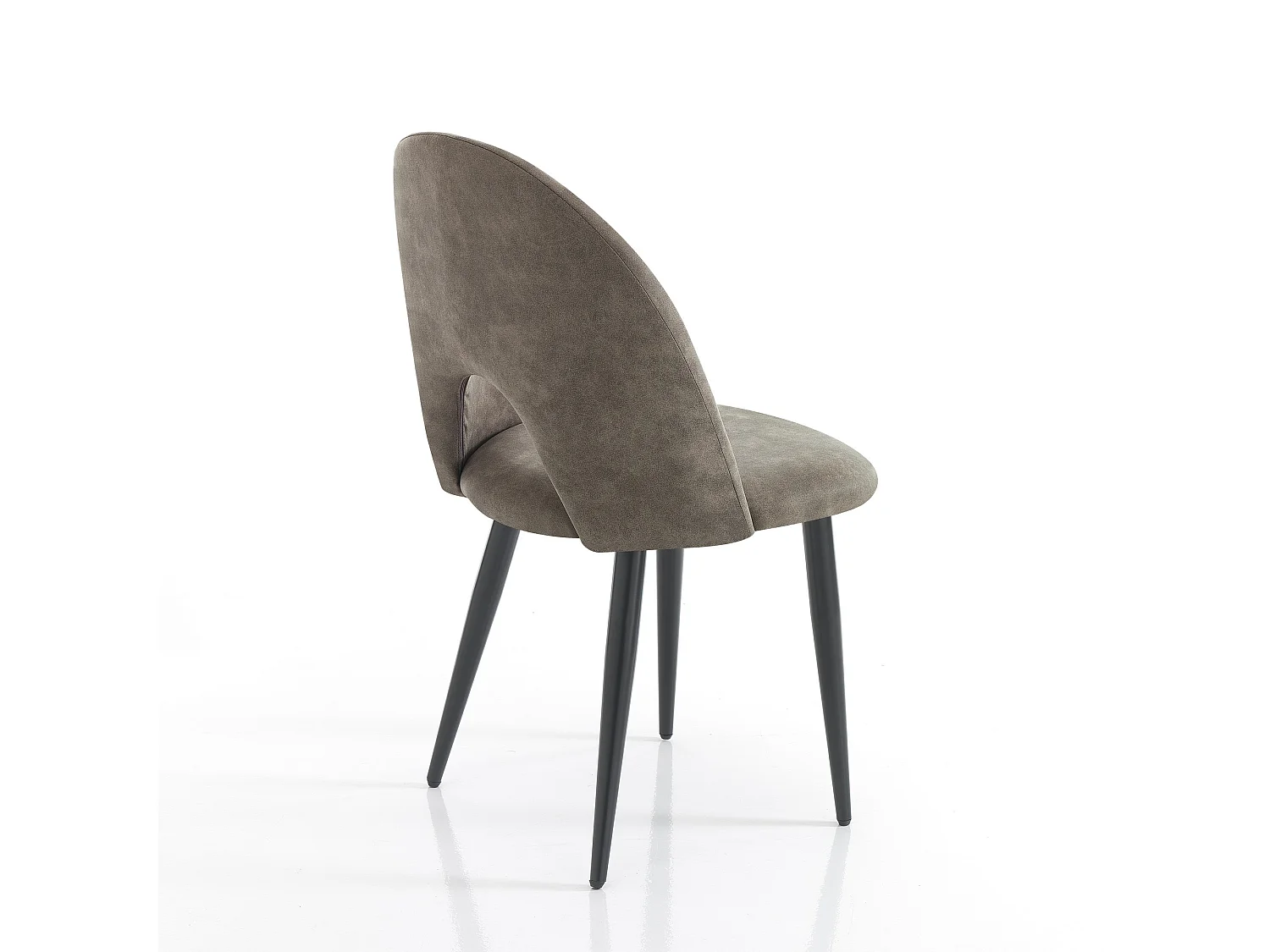 Lot de 4 chaises BOUNTY OLD GREY