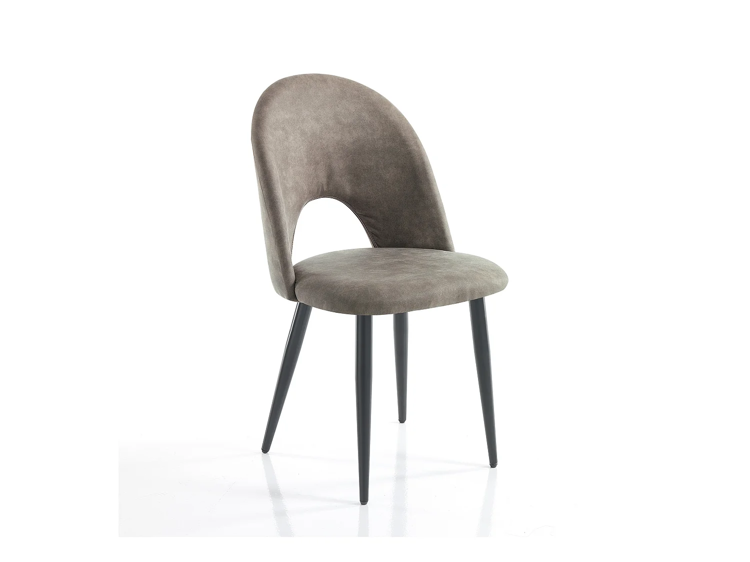 Lot de 4 chaises BOUNTY OLD GREY