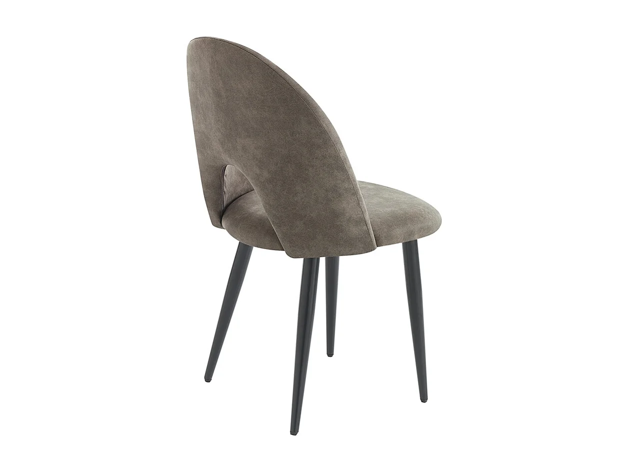 Lot de 4 chaises BOUNTY OLD GREY