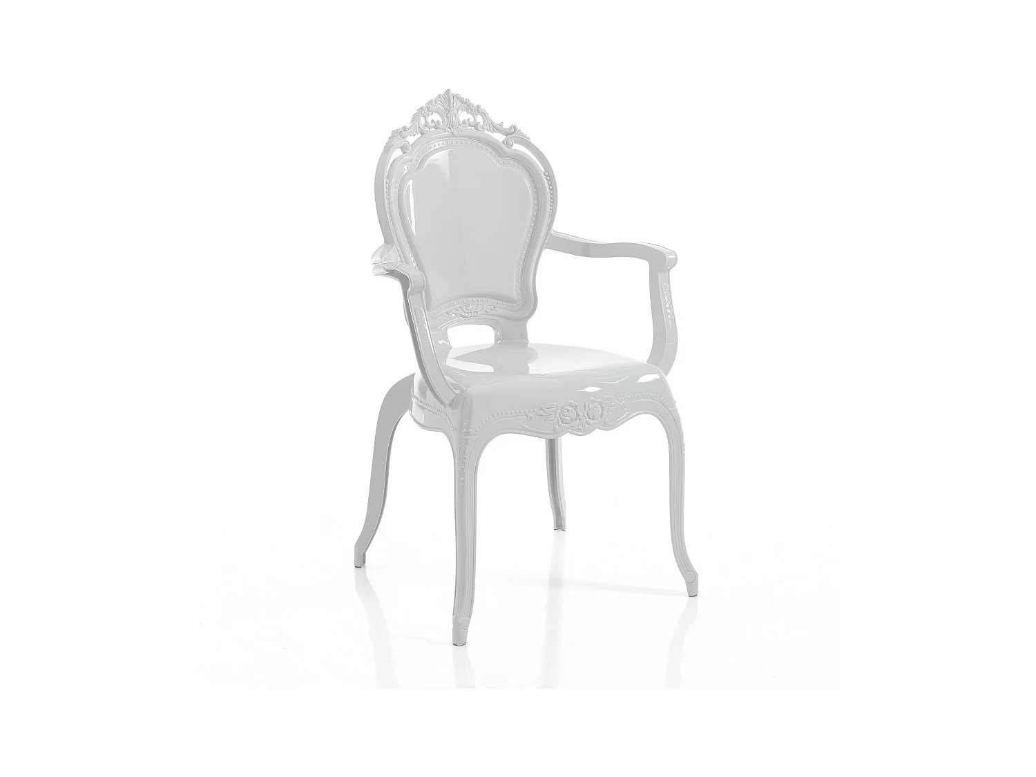 Lot de 2 chaises d'intérieur/extérieur avec accoudoirs