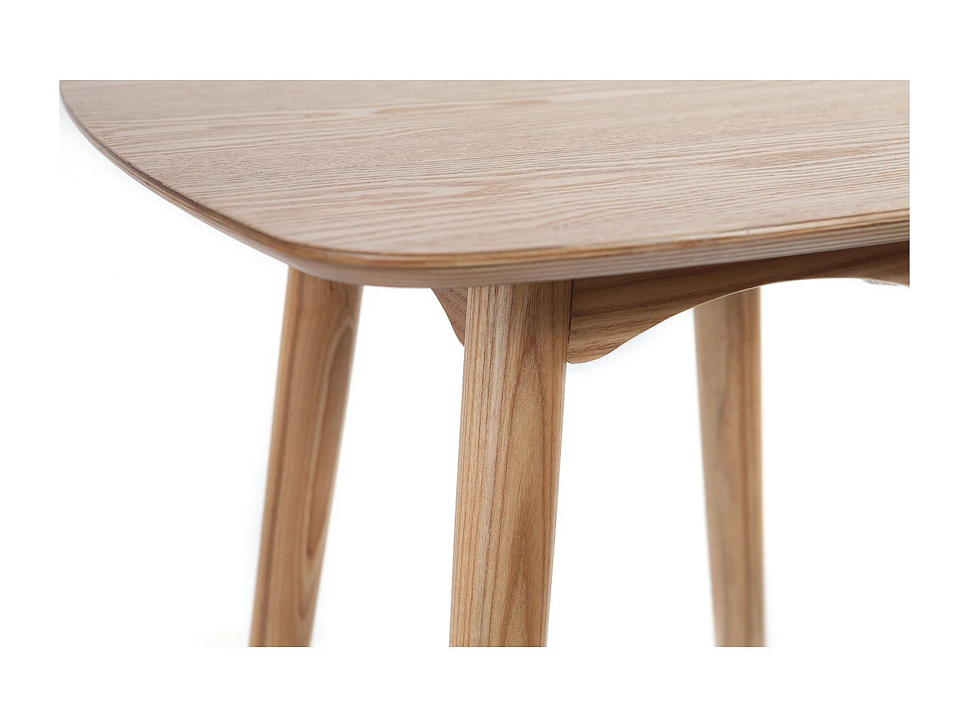 Mesa alta cuadrada fresno natural BALTIK