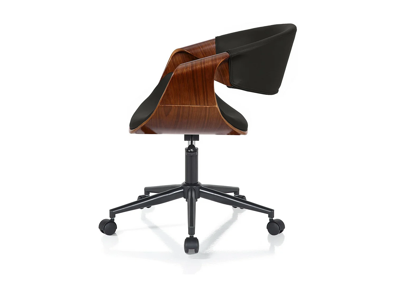 Fauteuil de bureau CALLUM DARK WOOD