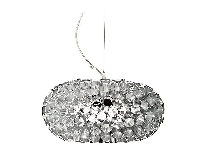 Lustre FOG en métal chromé