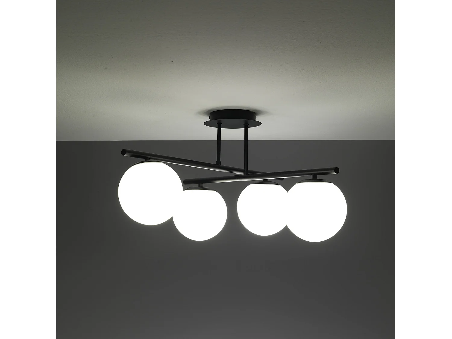 Lámpara de araña NEWTON BLACK