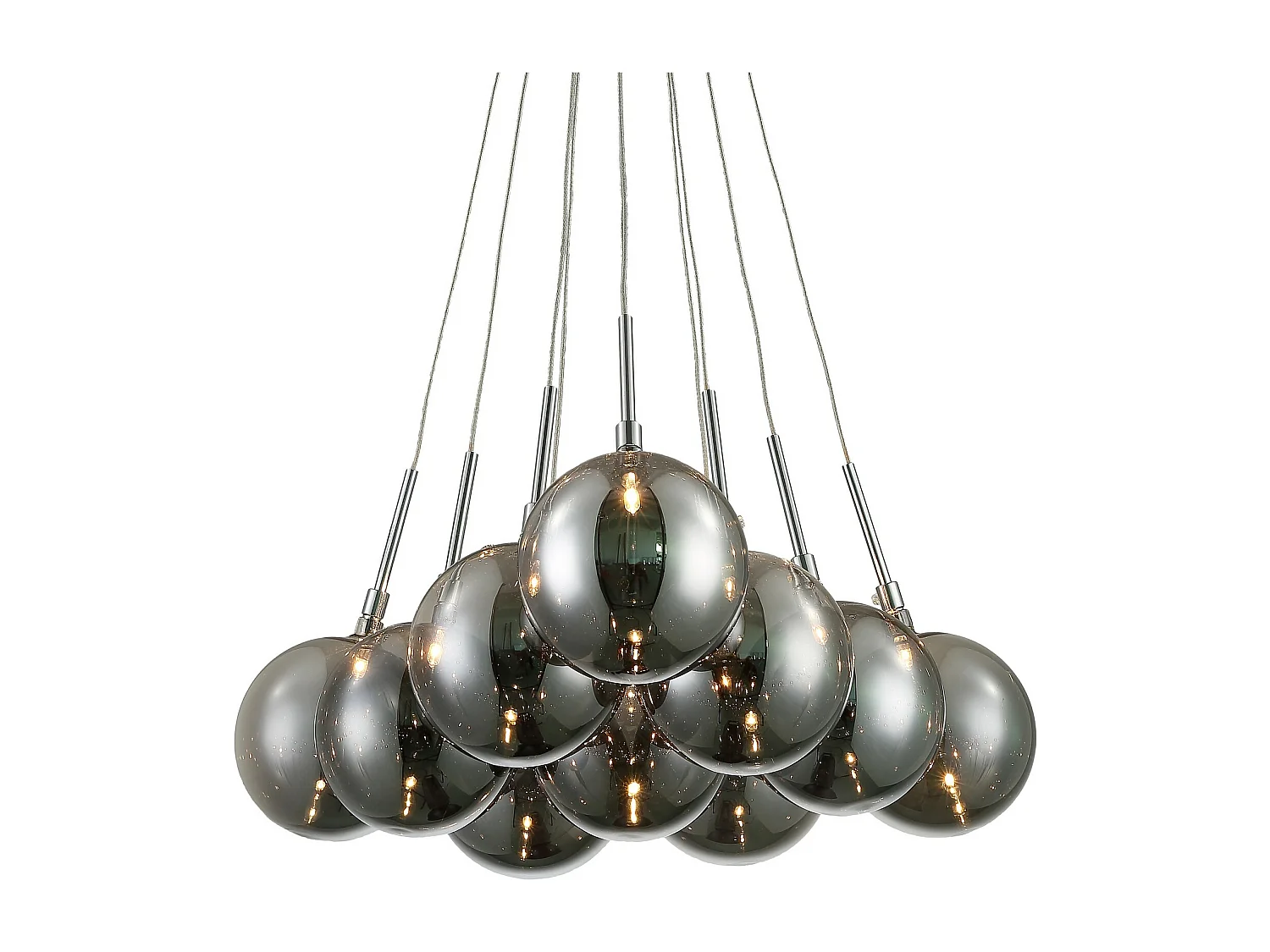 Lustre MIRROR SMOKED BUBBLES