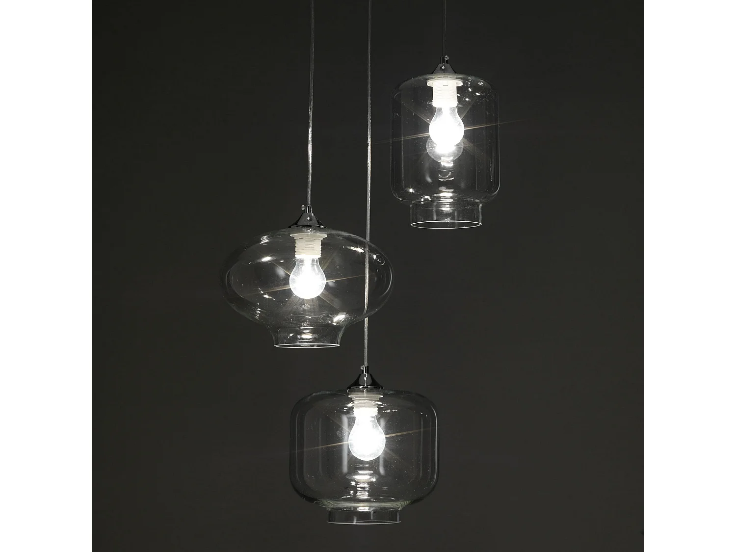 Lampadario MARDIE CLEAR