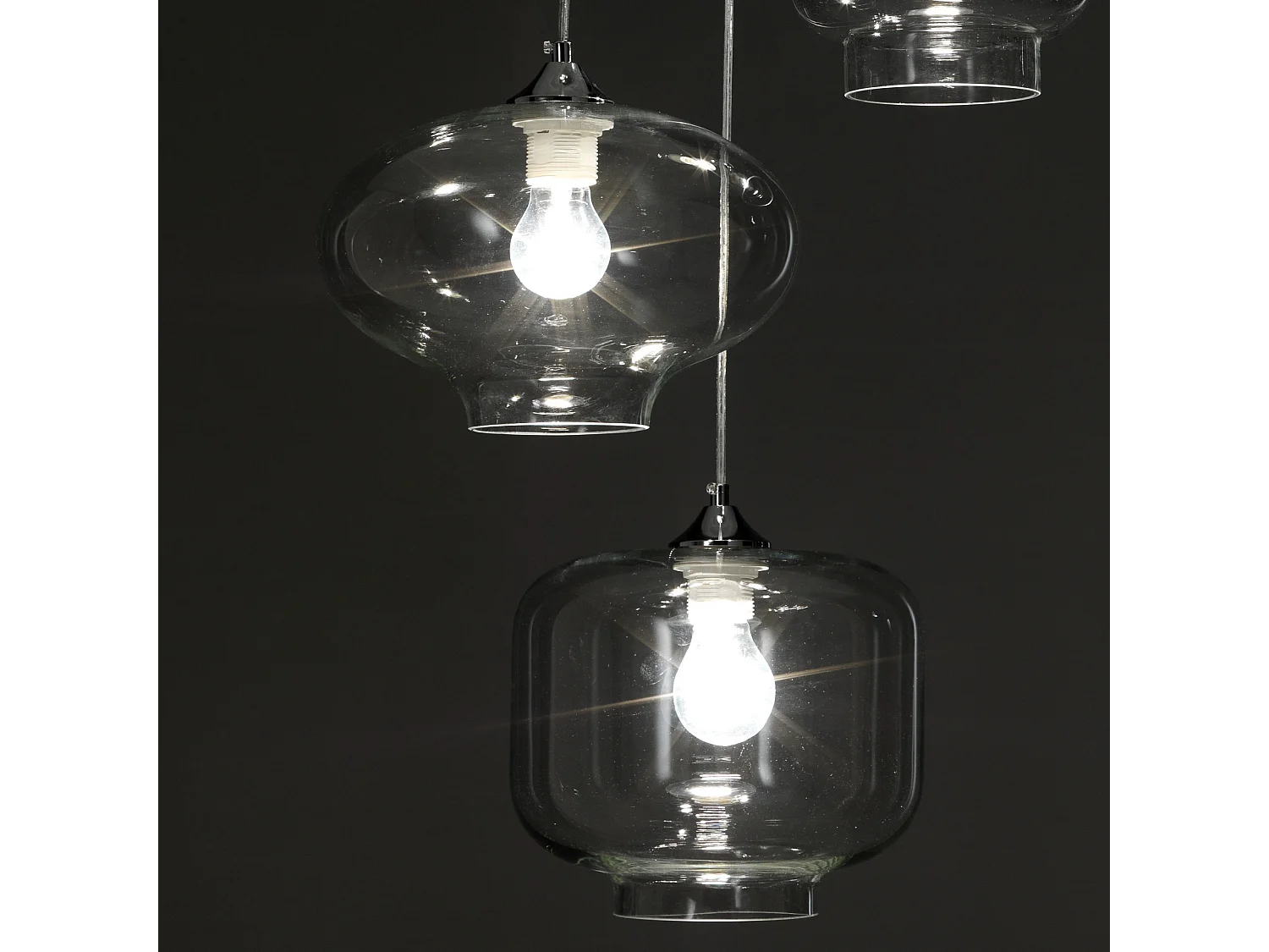 Lampadario MARDIE CLEAR