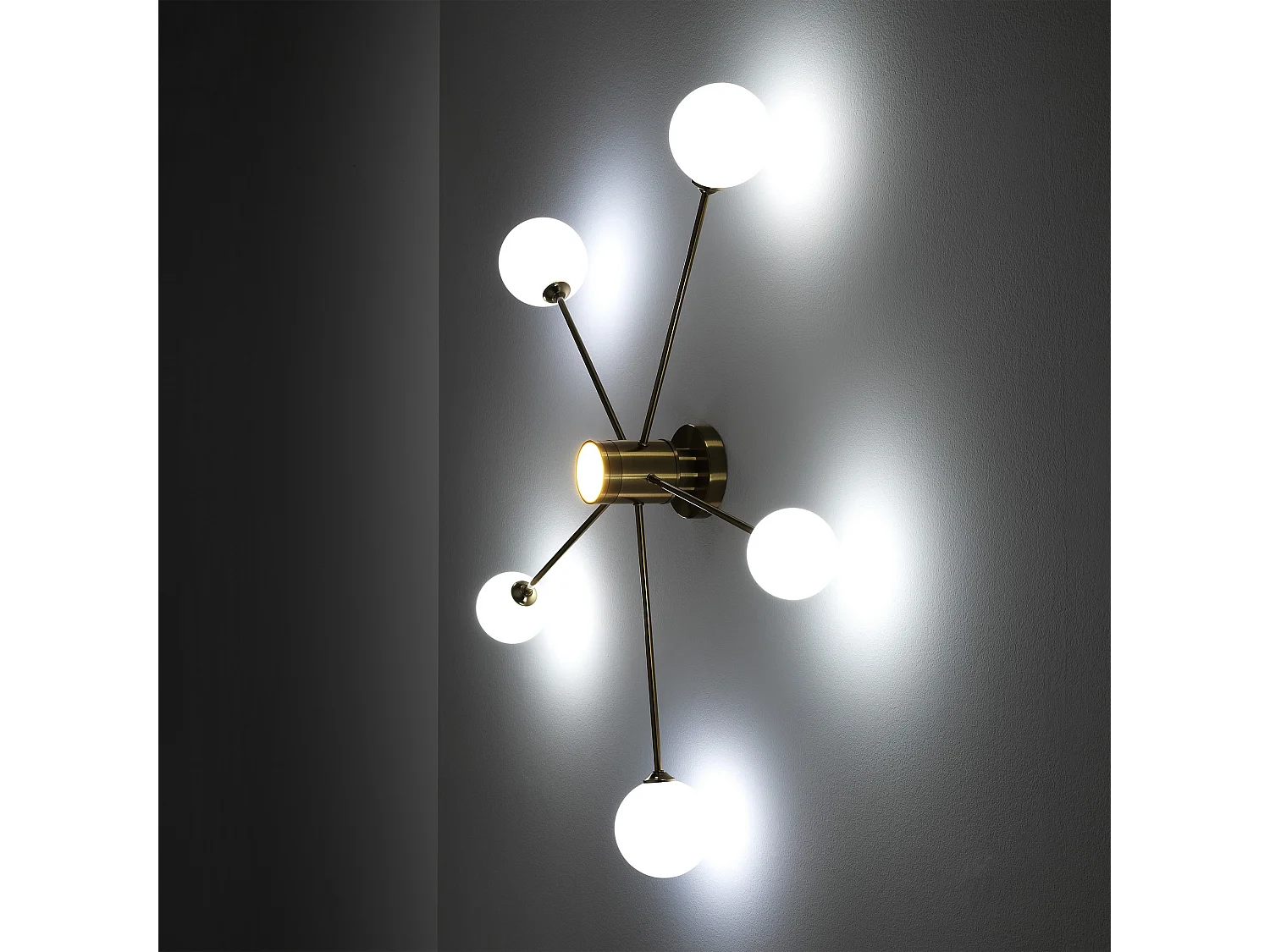 Lámpara de araña CONNOR GLOBE