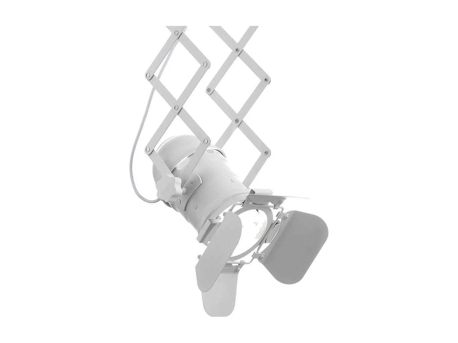 Lámpara de araña a pantógrafo FLEXIBLE WHITE