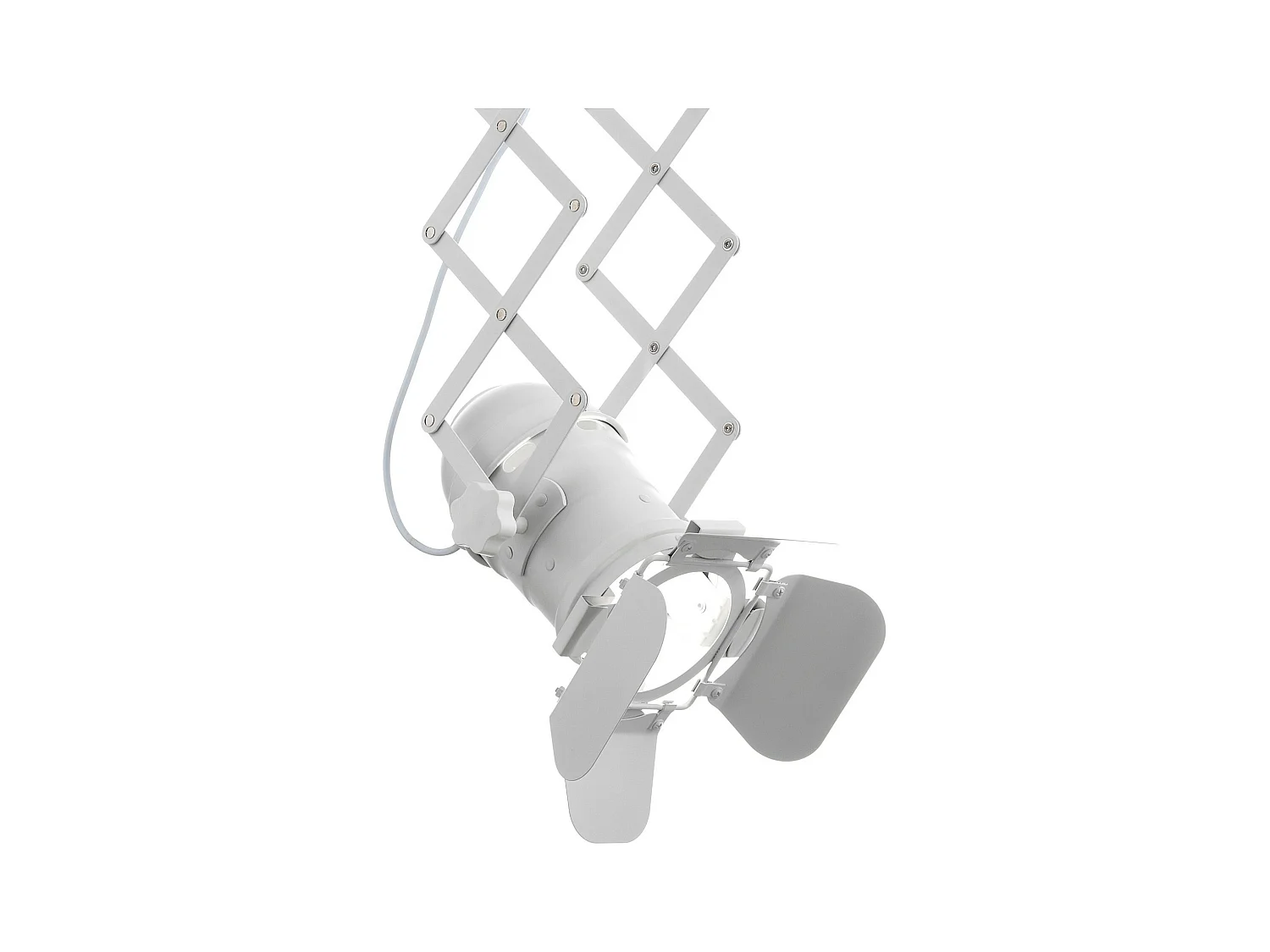 Lustre pantographe FLEXIBLE BLANC