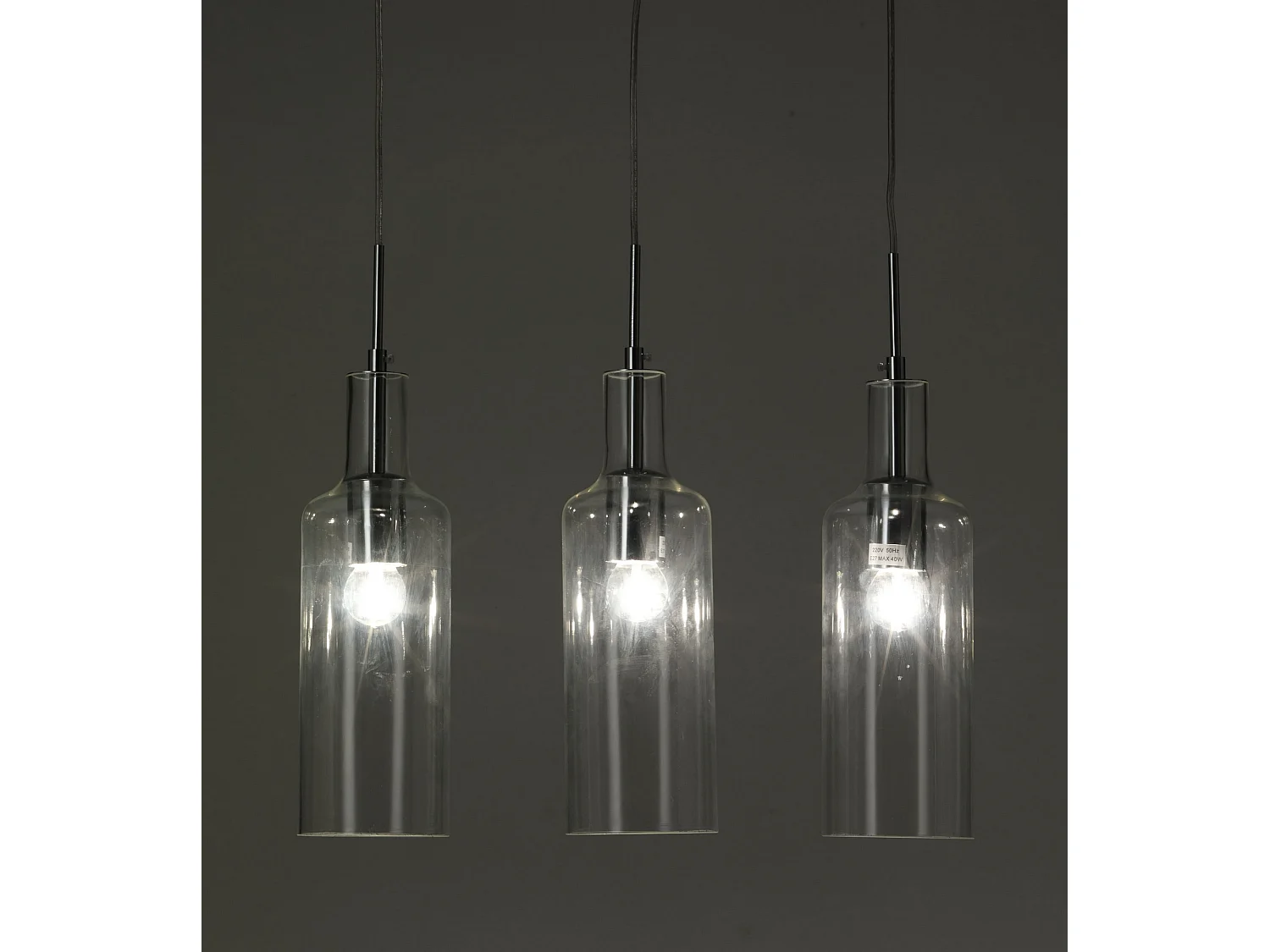 Lampadario 3 luci TIN