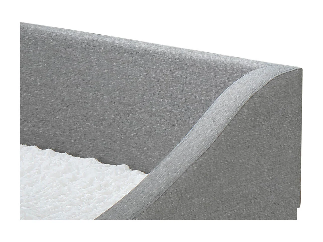 Letto estraibile 190x90cm grigio chiaro BEKKER