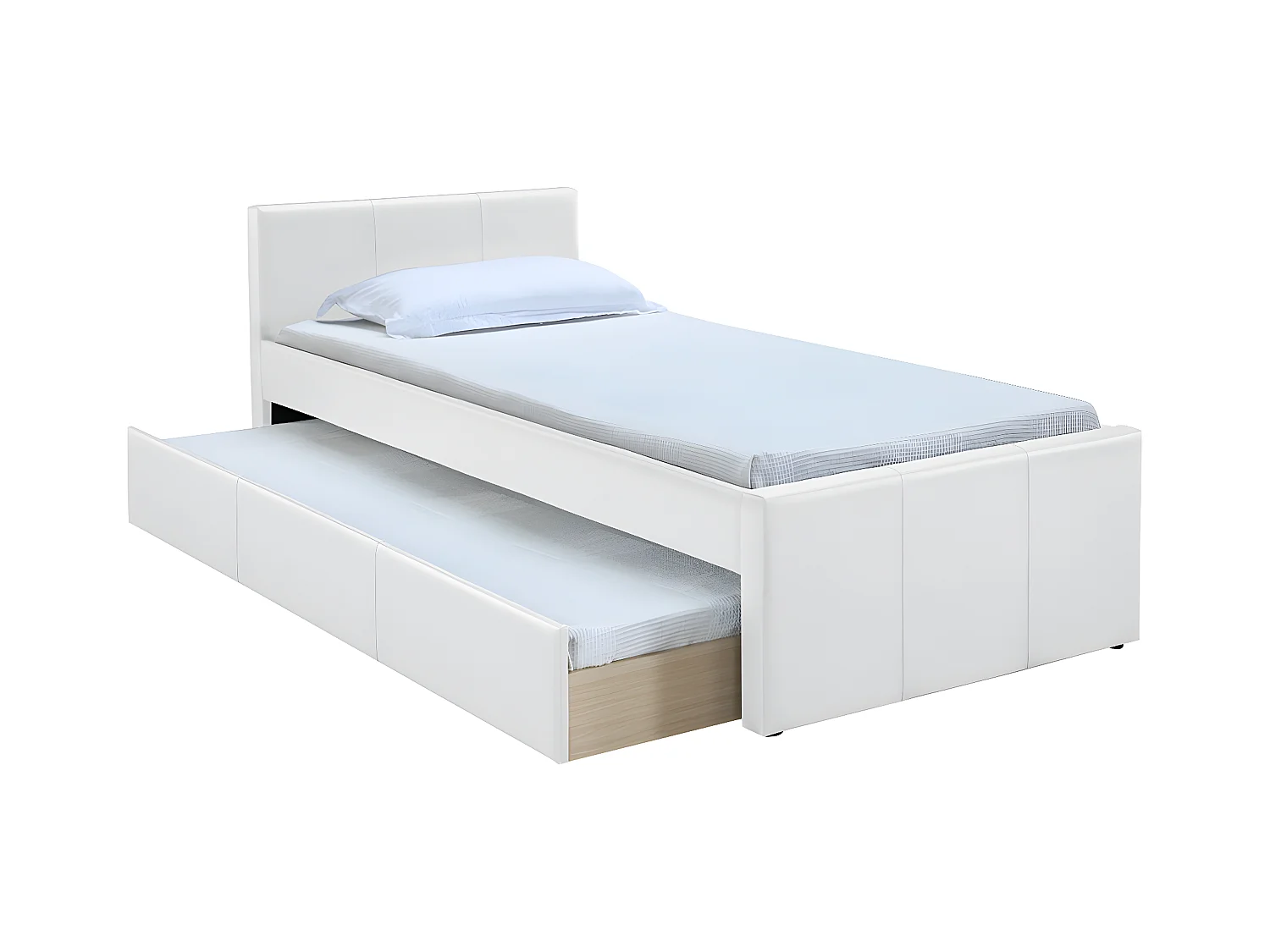 Cama nido 90 x 195 cm blanco MACCO