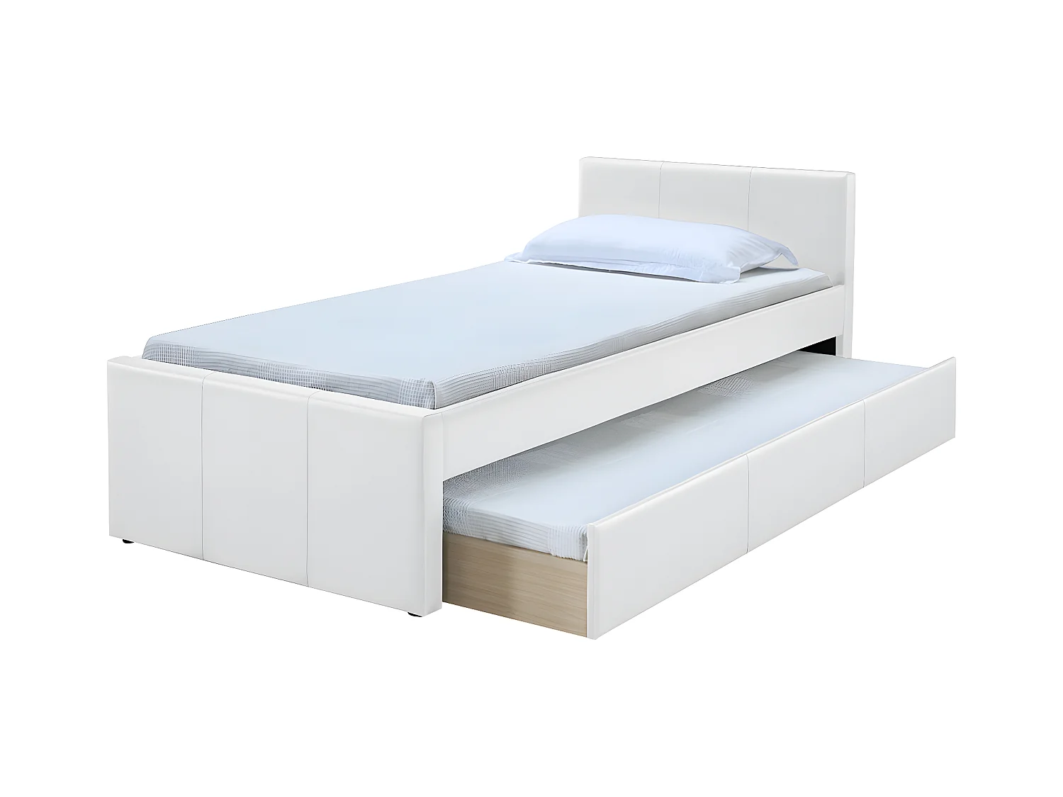 Cama nido 90 x 195 cm blanco MACCO