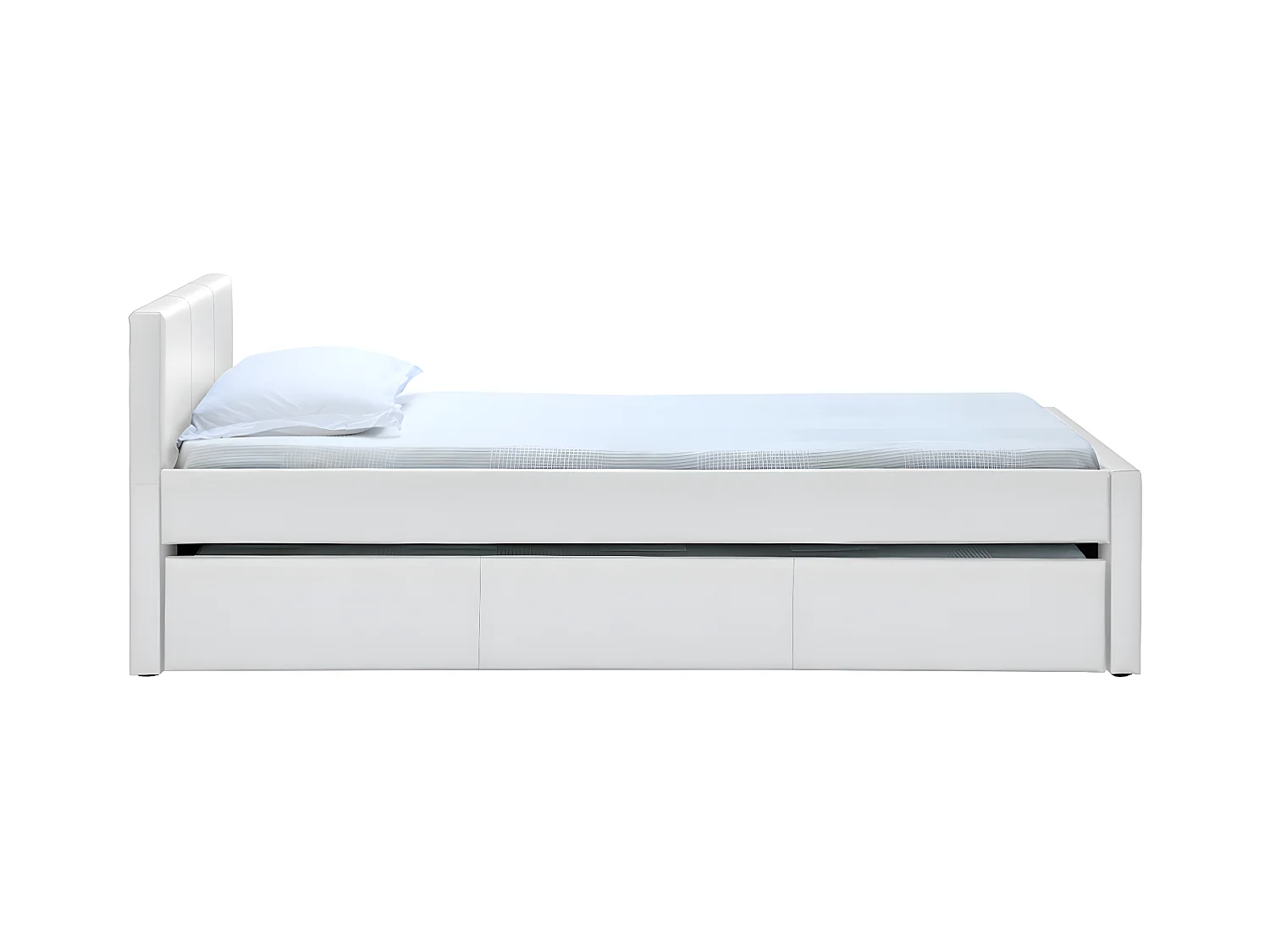 Cama nido 90 x 195 cm blanco MACCO