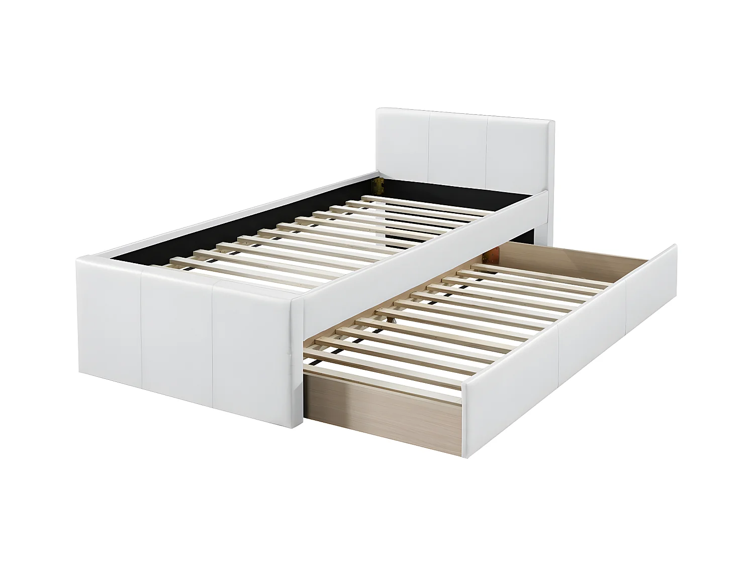 Cama nido 90 x 195 cm blanco MACCO
