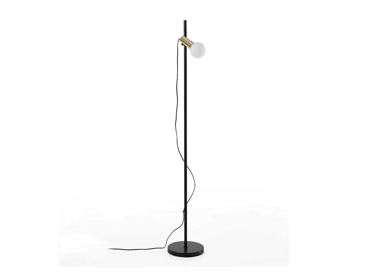 Lampada da terra NEWTON BLACK