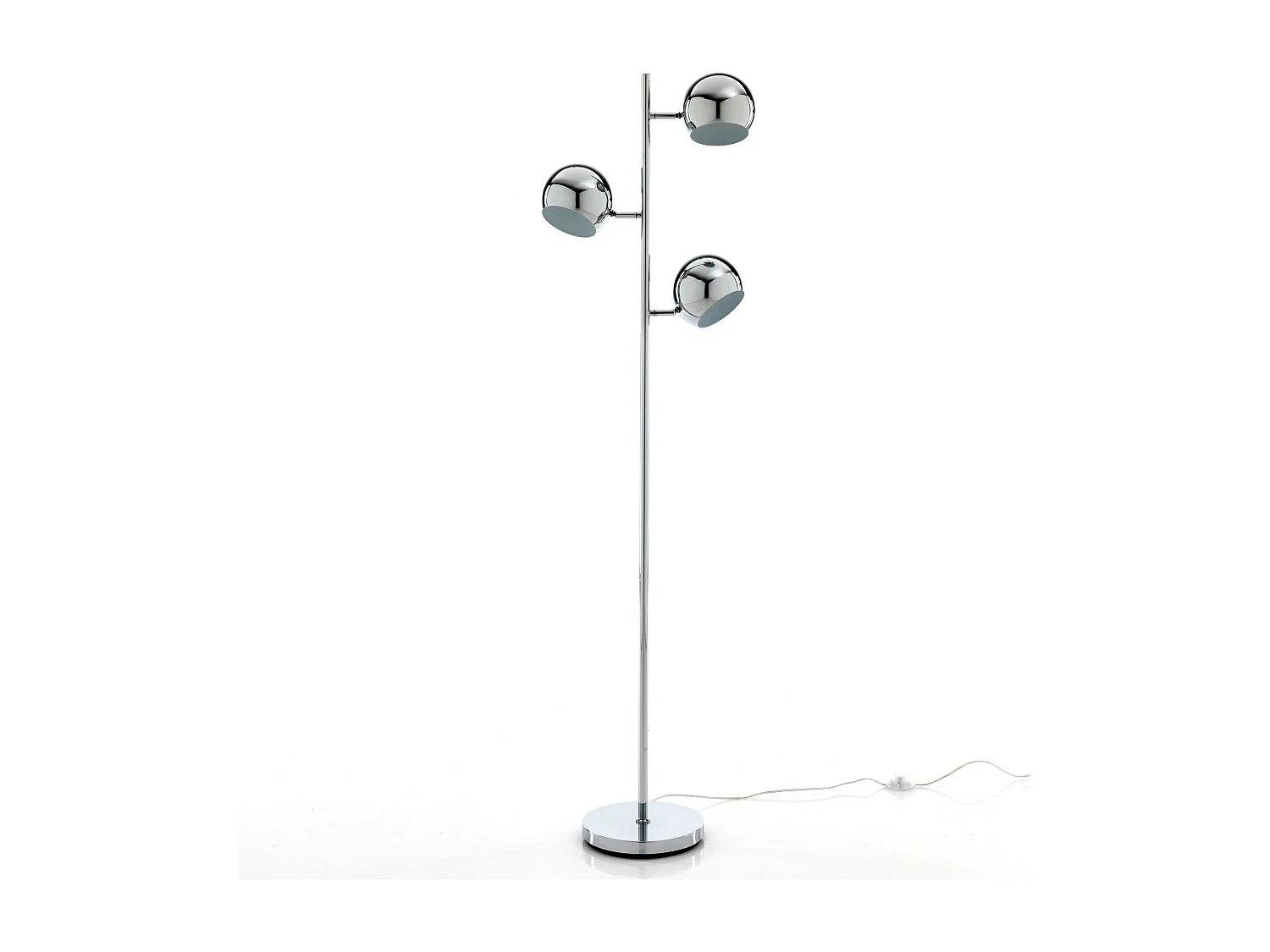Lampada da terra AVANA CHROME