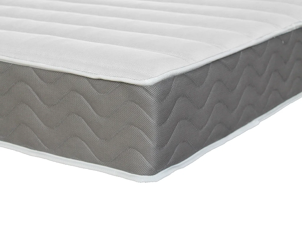 Ensemble 160 x 200 cm sommier coffre avec tiroir blanc + matelas mousse HD mémoire de forme et tissu 3D respirant ép.18cm - HEAVEN de YSMÉE