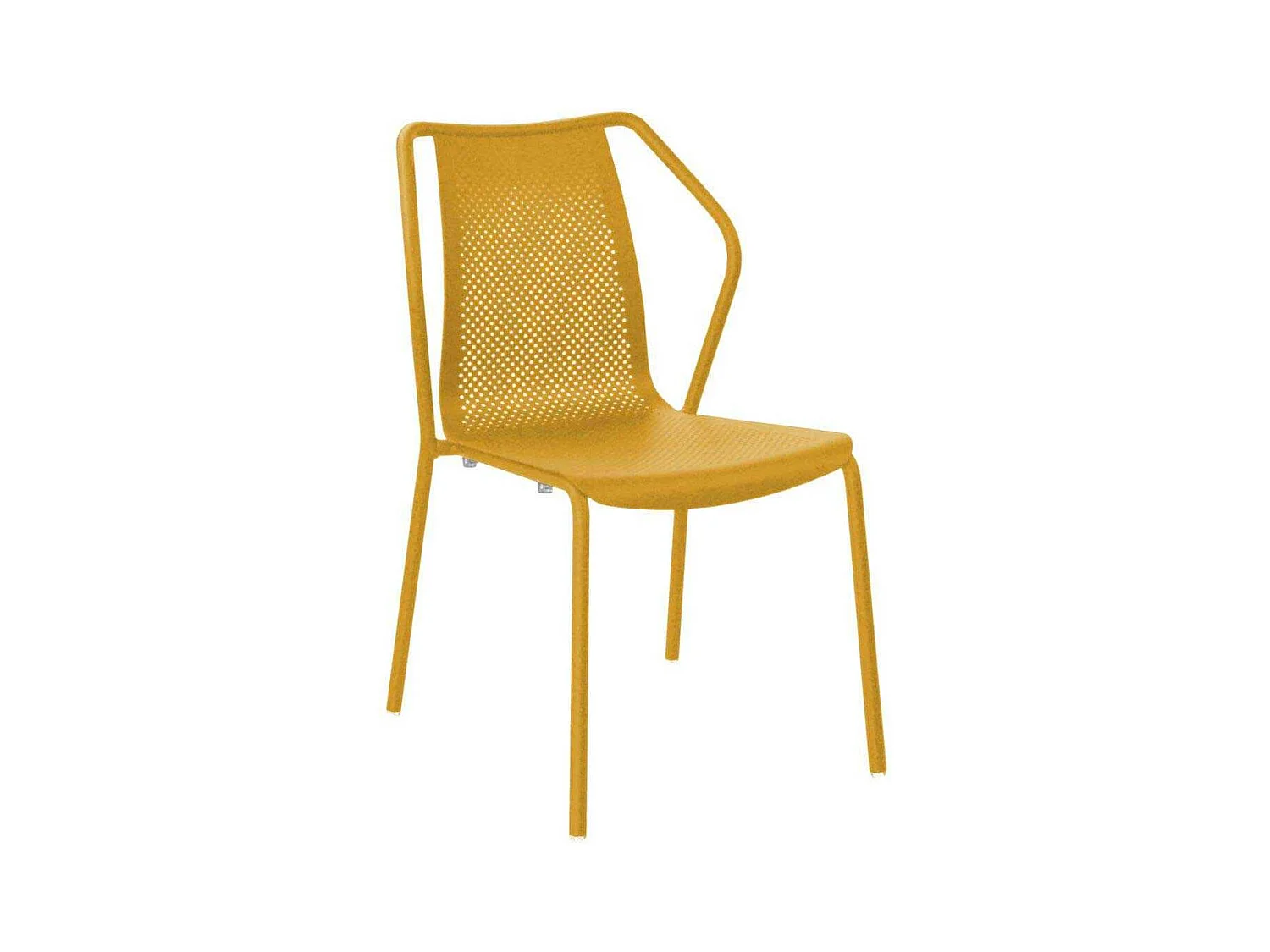 Chaise de jardin empilable en aluminium Bari
