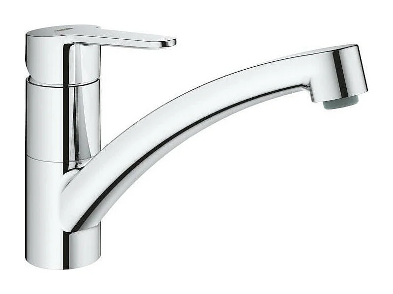 Eengreeps keukenmengkraan GROHE Start Eco - Lage uitloop, Chroom, 5 jaar garantie