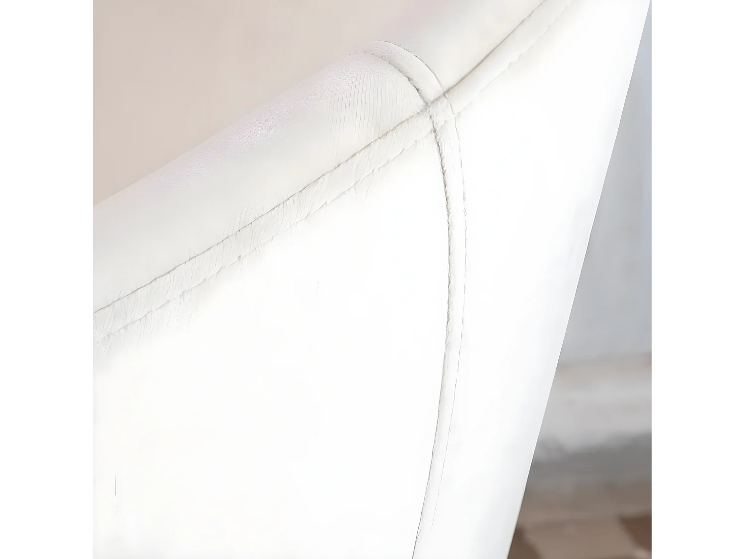 Chaise en tissu et bois Beige (621) 55x81