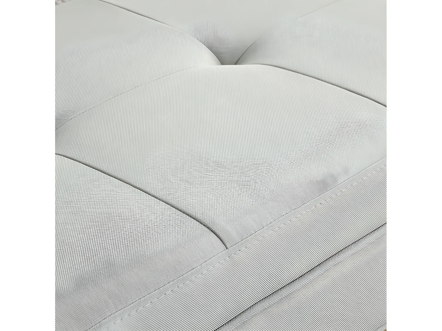 Banc en mdf Gris 119x43