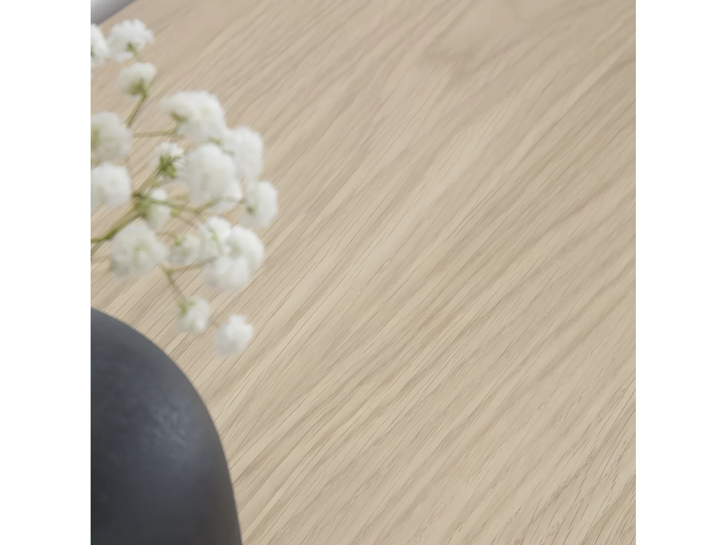 Commode effet bois naturel 80x75