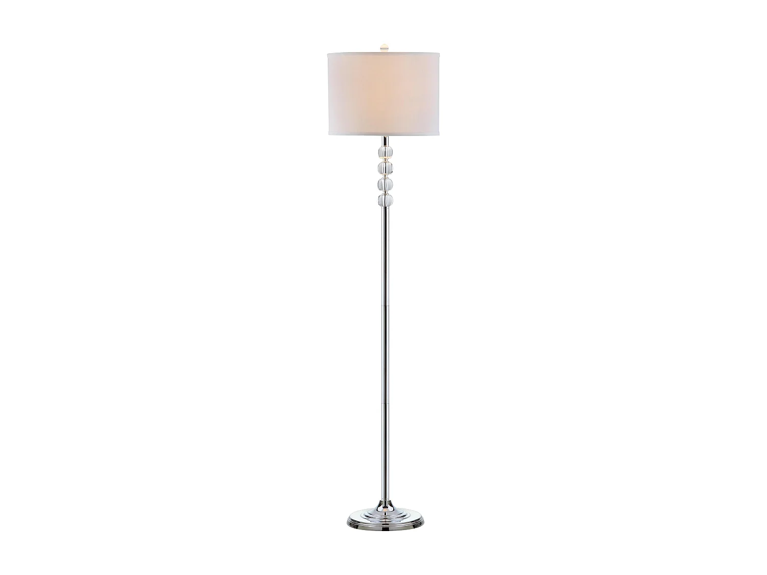 Lampadaire Clair & Chrome 36 X 36 X 152.4 cm - Lavonne