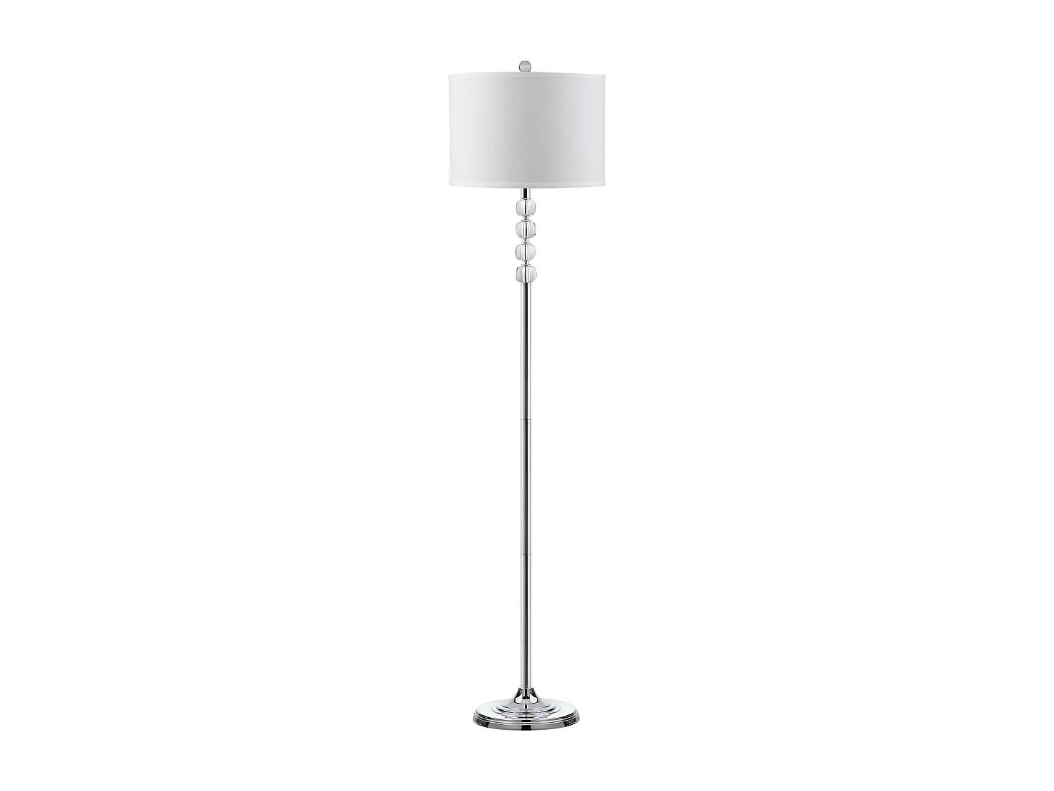 Lampadaire Clair & Chrome 36 X 36 X 152.4 cm - Lavonne