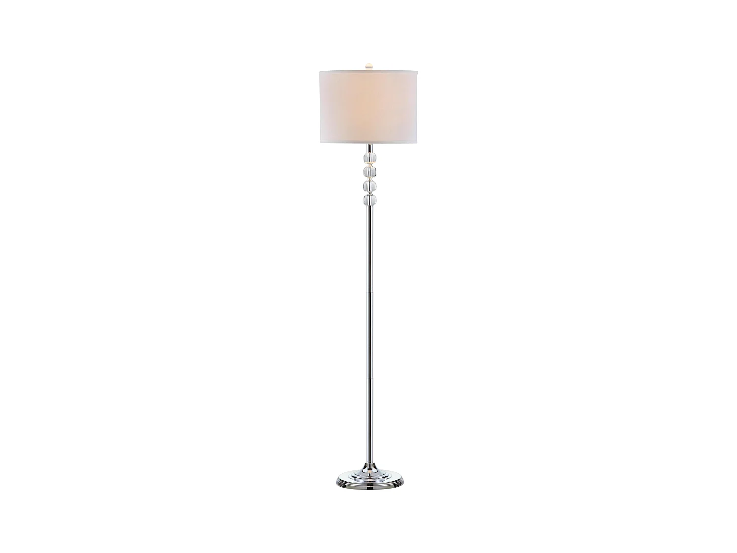 Lampadaire Clair & Chrome 36 X 36 X 152.4 cm - Lavonne