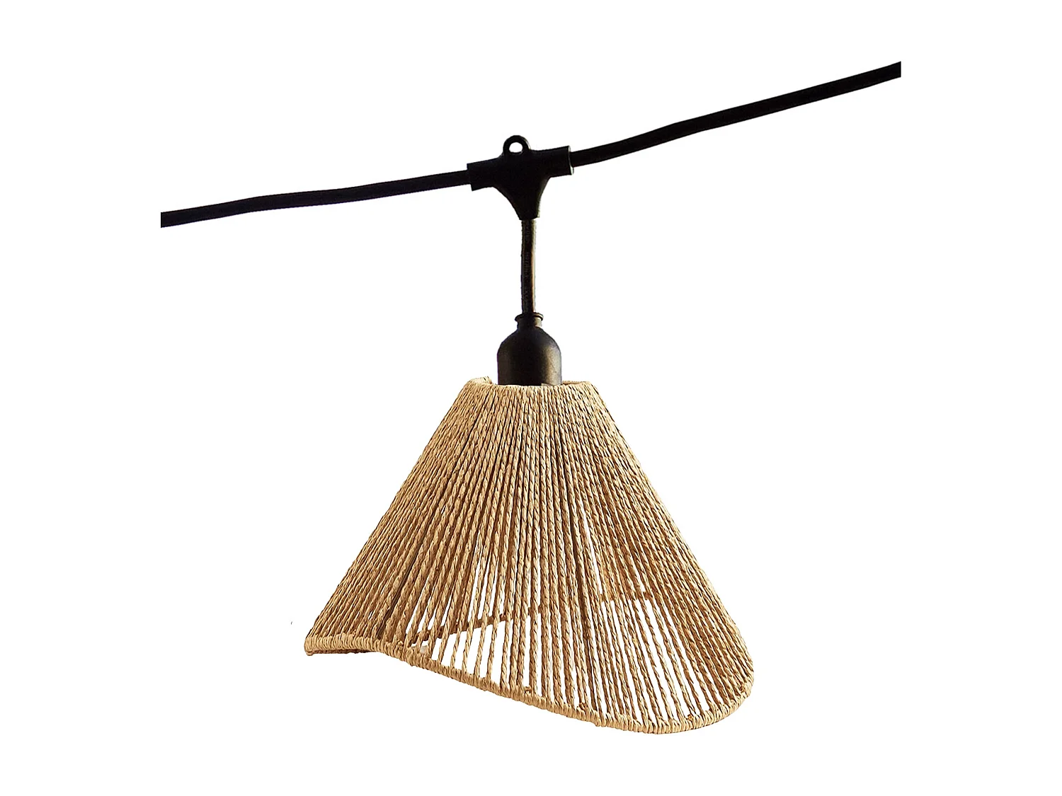 Guirlande lumineuse RAFFY Beige Corde 6m