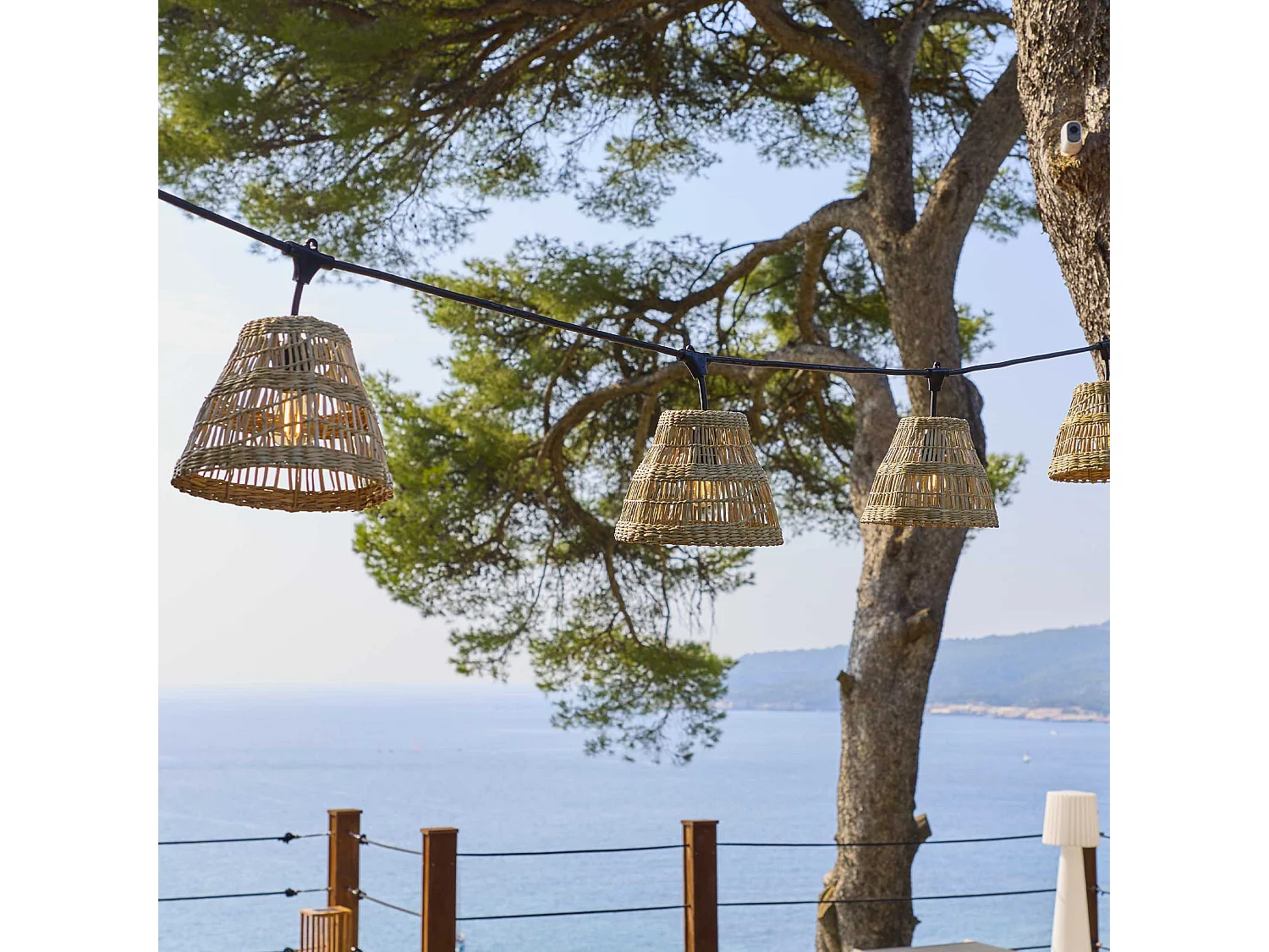 Guirlande connectable TESSA 7 ampoules E27 6M