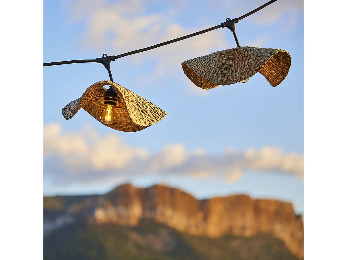 Guirlande connectable MOLLY 7 ampoules E27 6M